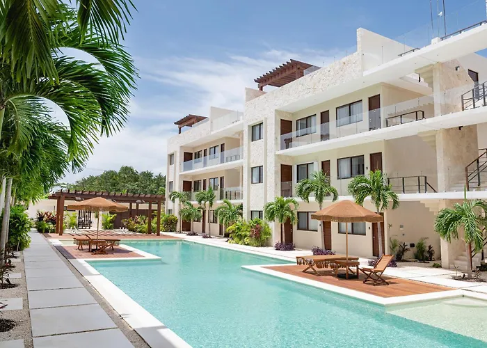 Penthouse Blue Luxury Kukulkan Apartment Tulum